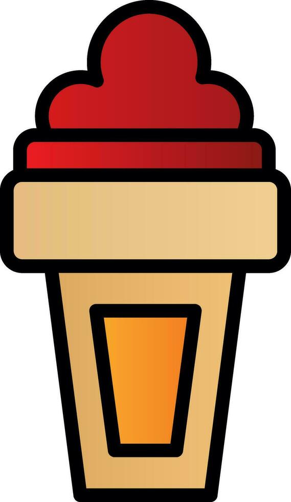 Ice Cream  Vector Icon Design