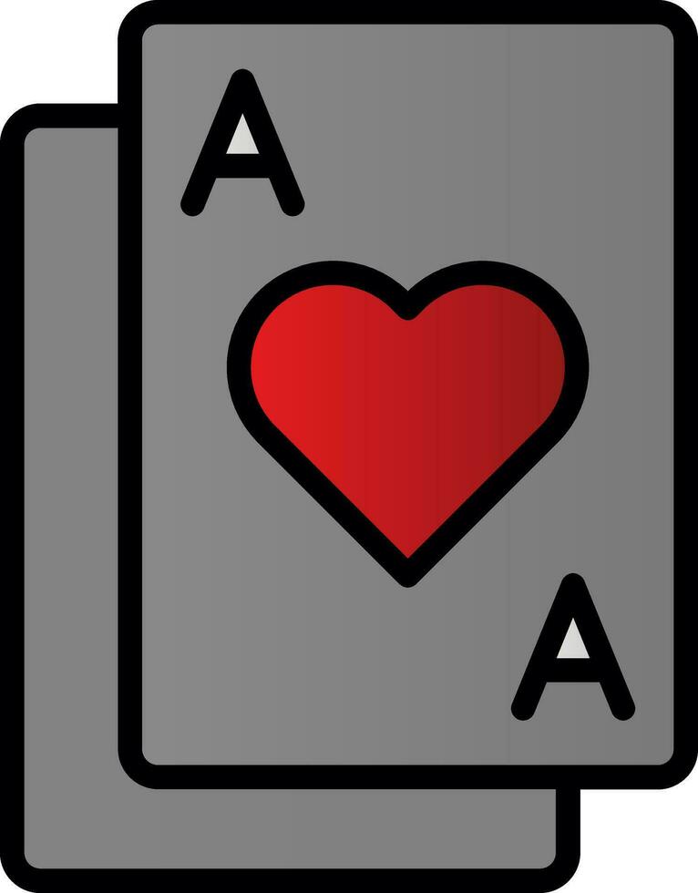 Playing Cards  Vector Icon Design