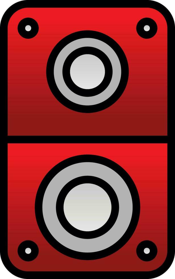 Speaker  Vector Icon Design