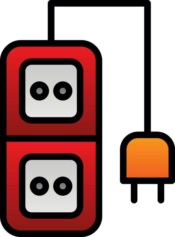 Electric Plug  Vector Icon Design