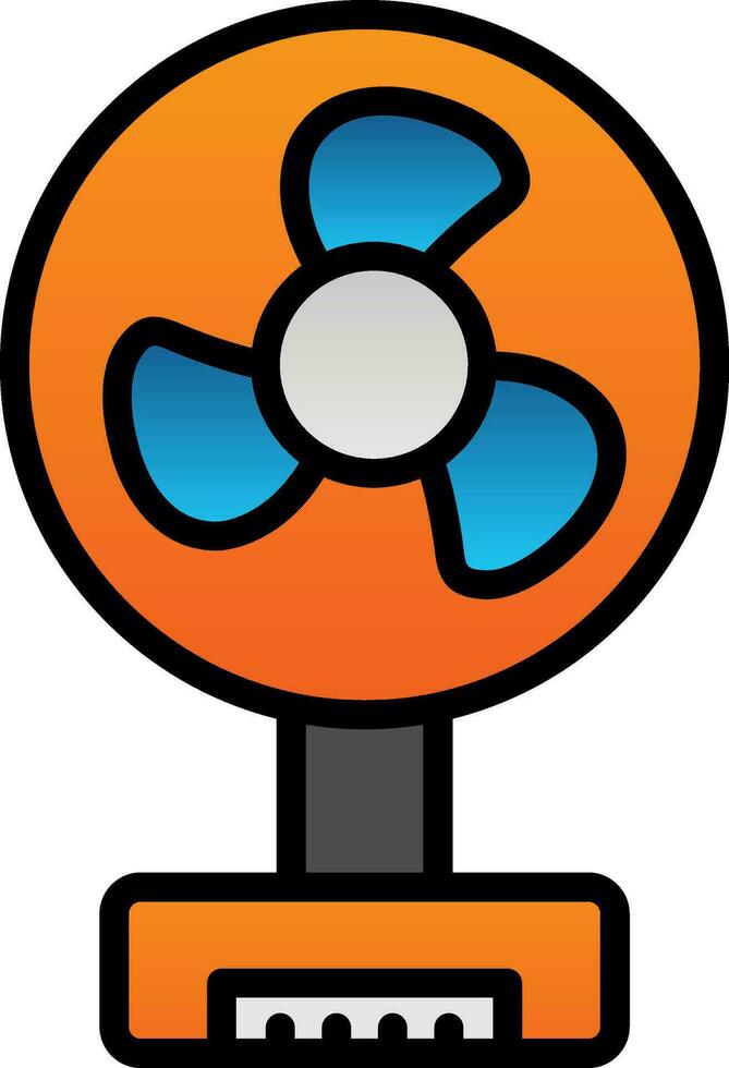 ventilador vector icono diseño