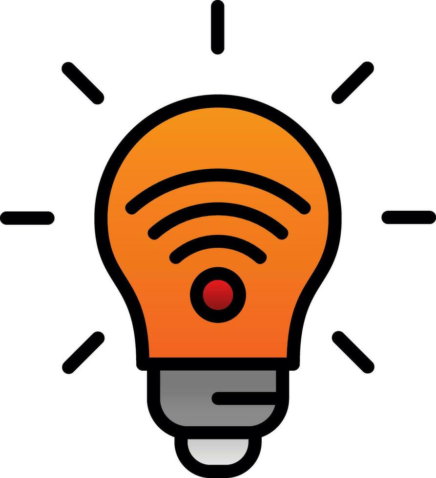 Smart Light  Vector Icon Design