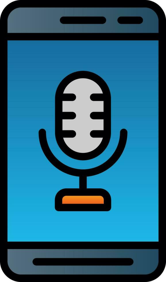 Microphone  Vector Icon Design