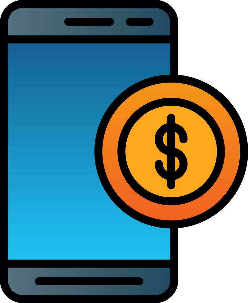 Online Banking  Vector Icon Design