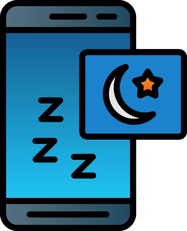 Night Mode  Vector Icon Design