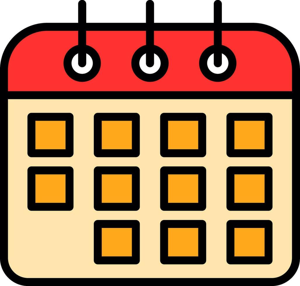 calendario vector icono diseño