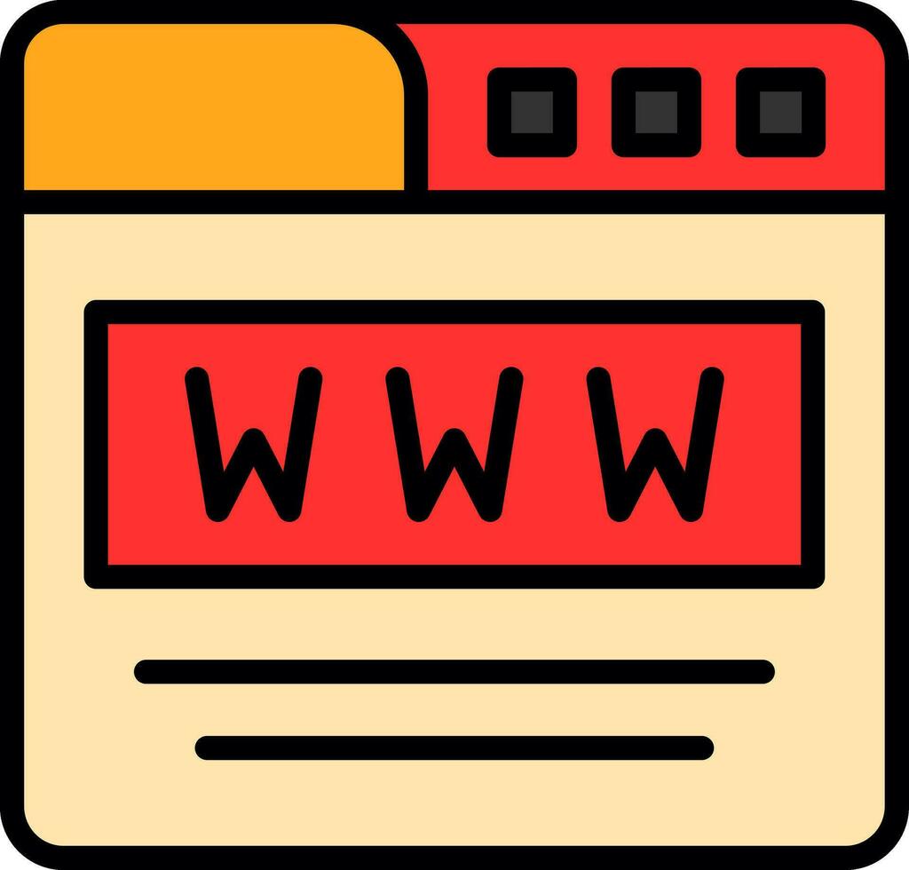 Website  Vector Icon Design
