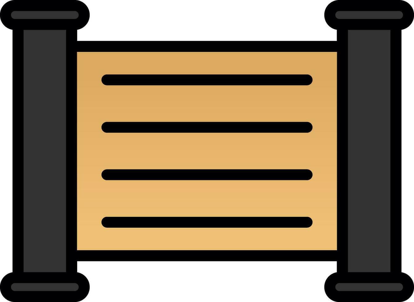 Scroll  Vector Icon Design