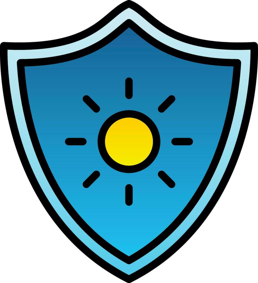 Sun Protection  Vector Icon Design