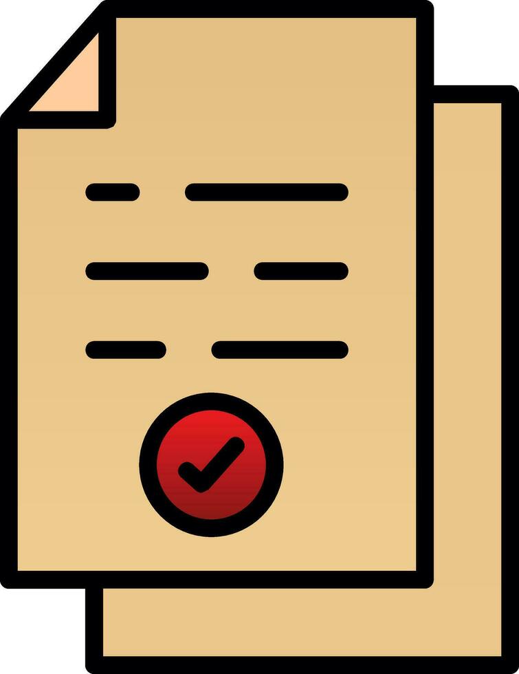 Accepted  Vector Icon Design