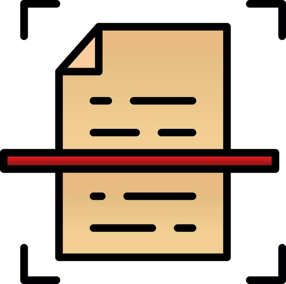 Scanning  Vector Icon Design