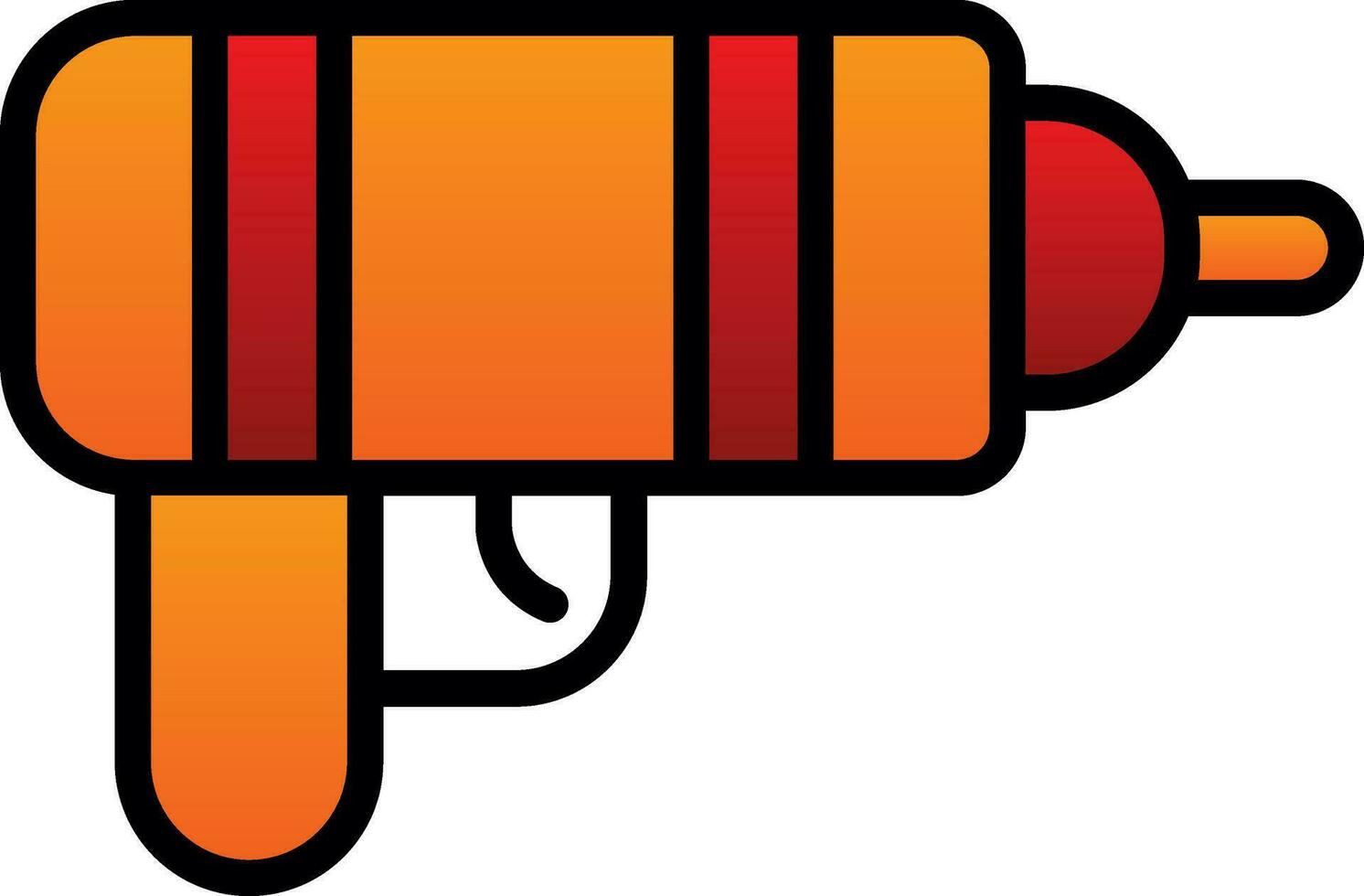 Water Gun  Vector Icon Design