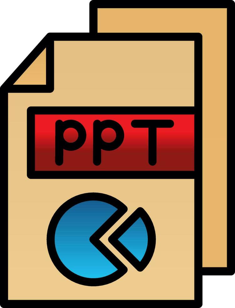 Ppt  Vector Icon Design