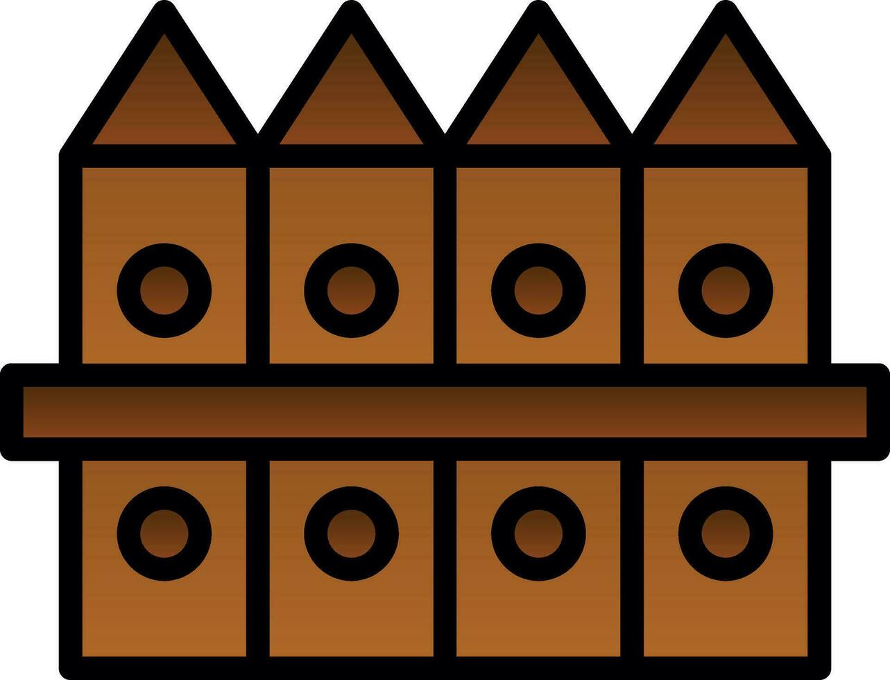 Fences  Vector Icon Design