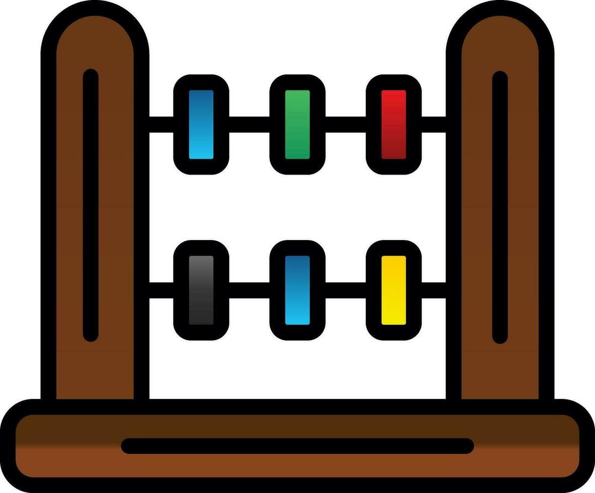 Abacus  Vector Icon Design