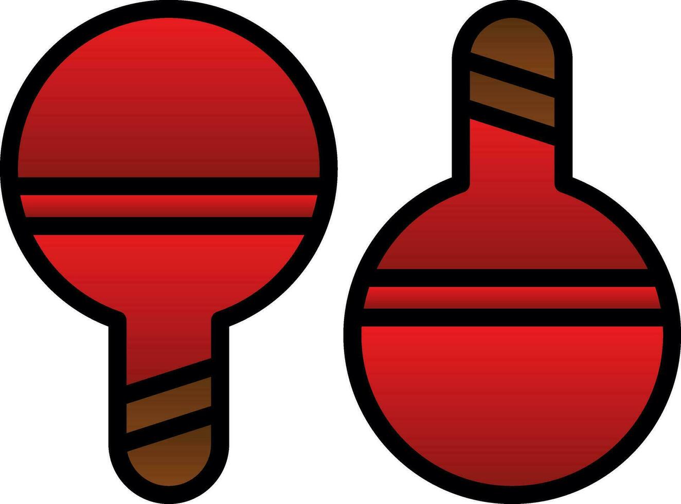 Table Tennis  Vector Icon Design