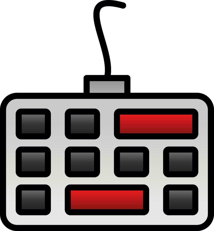Keyboard  Vector Icon Design