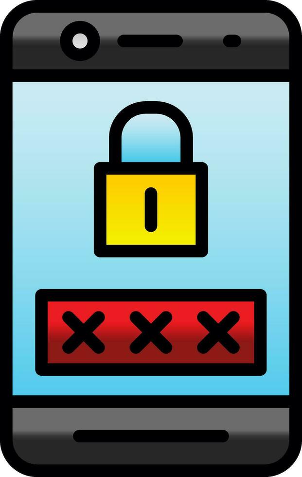 Password  Vector Icon Design
