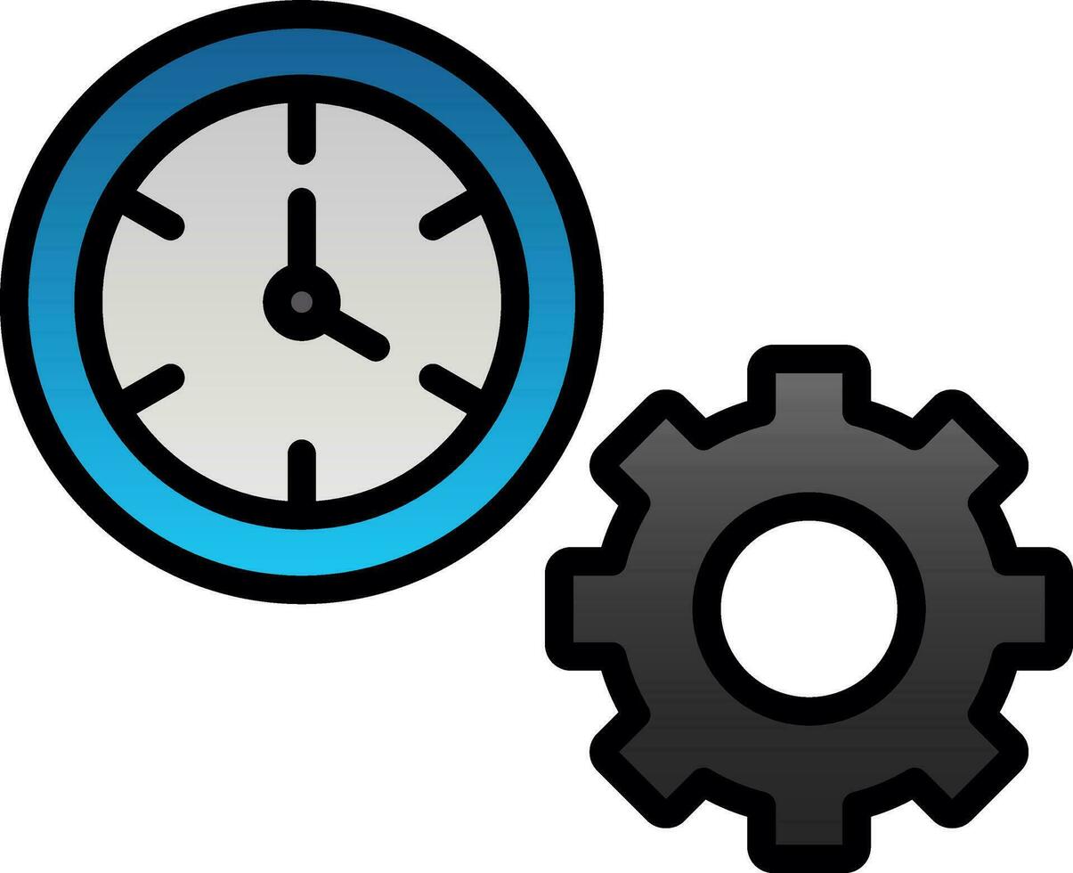 Time  Vector Icon Design