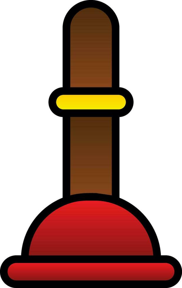 Plunger  Vector Icon Design