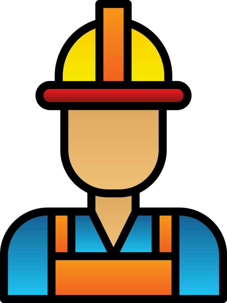 Builder  Vector Icon Design