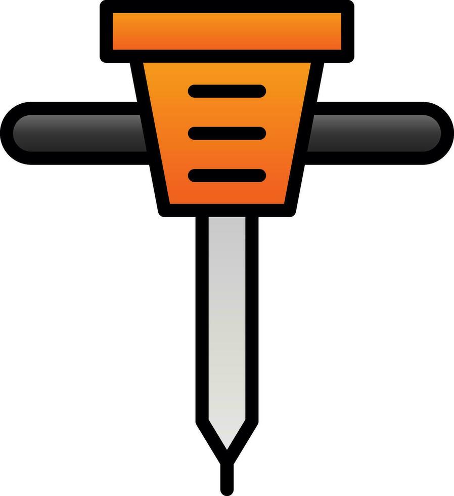 Jackhammer  Vector Icon Design