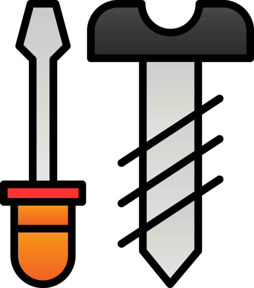 Screwdriver  Vector Icon Design