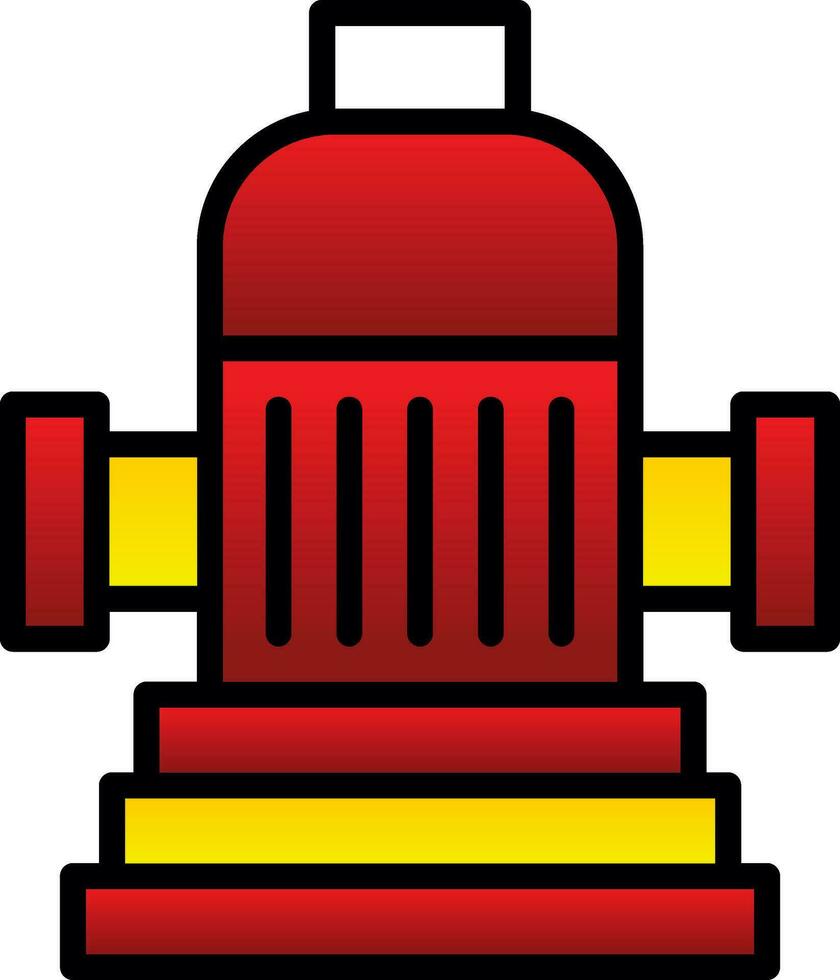 Fire Hydrant  Vector Icon Design