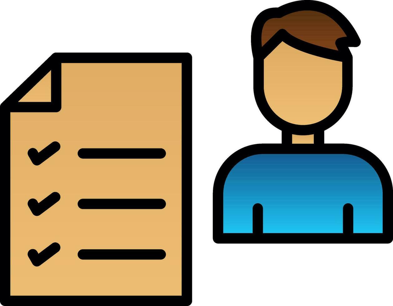 Responsibility Vector Icon Design