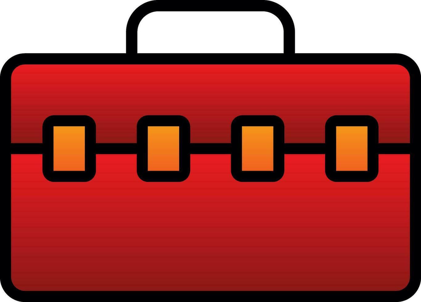 Briefcase Vector Icon Design