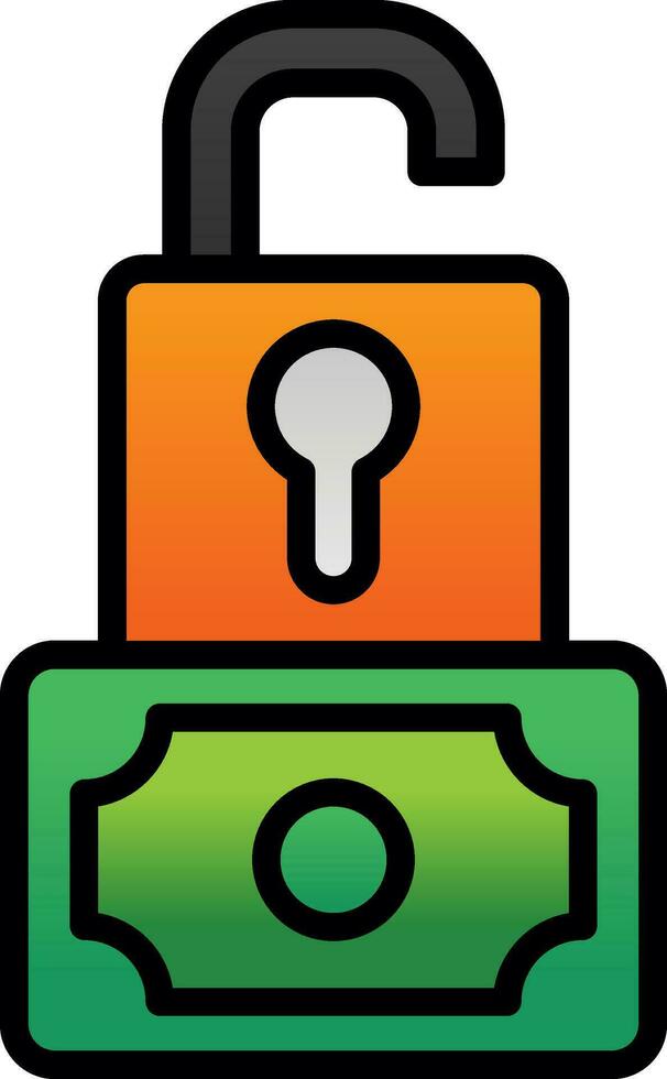 Unlocked Vector Icon Design