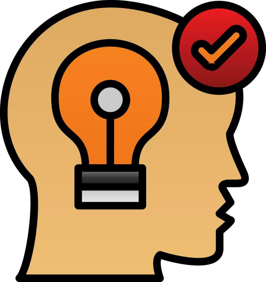 Mental Disorder Vector Icon Design
