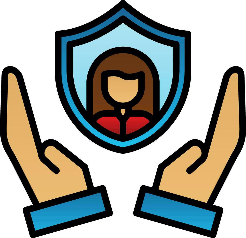 Personal Security Vector Icon Design