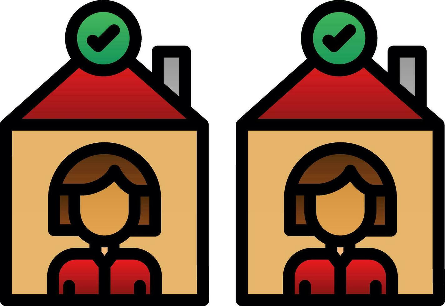 Isolation Vector Icon Design