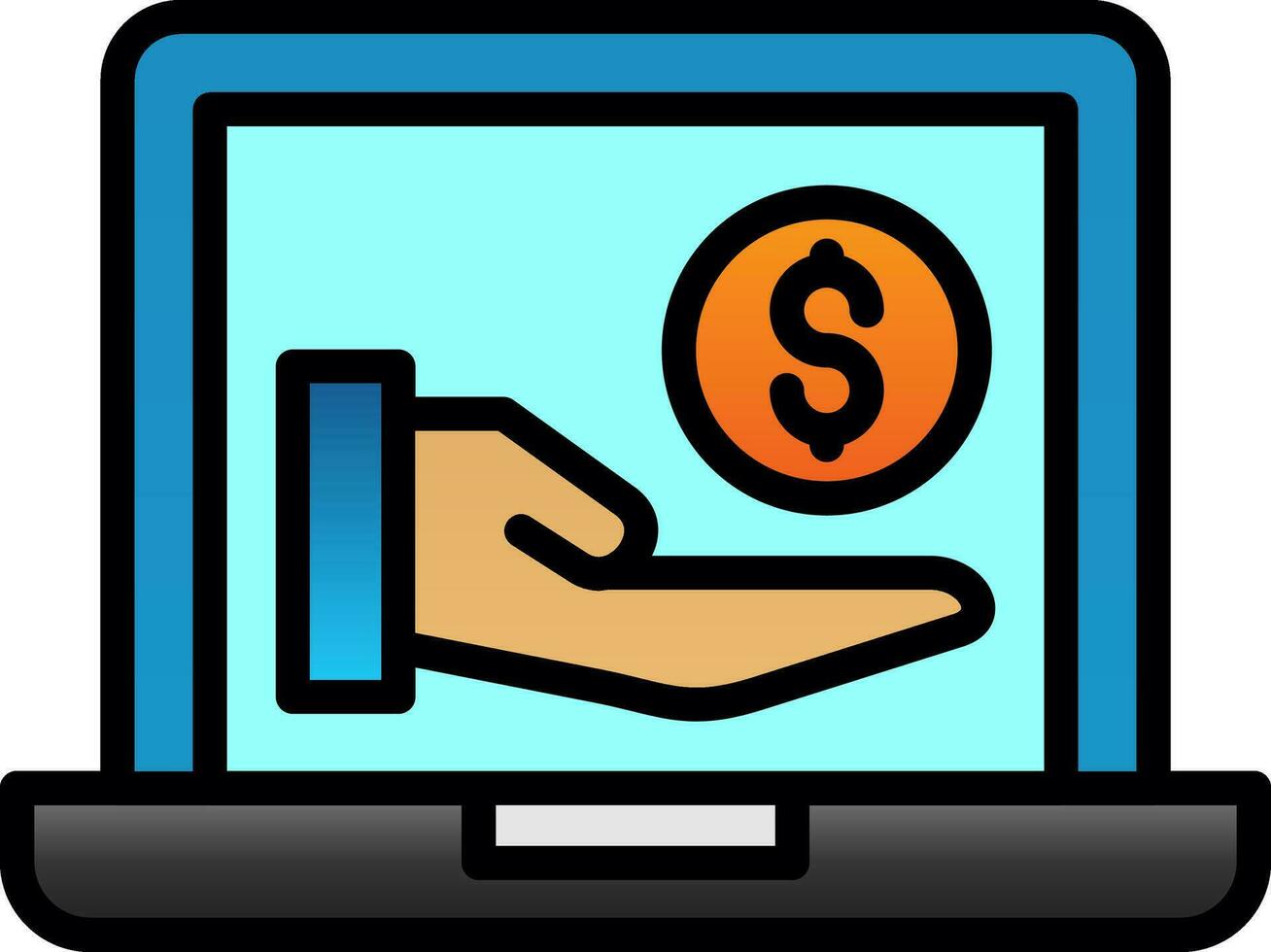Cost Vector Icon Design