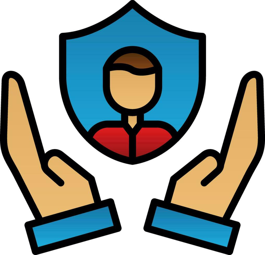 Personal Security Vector Icon Design