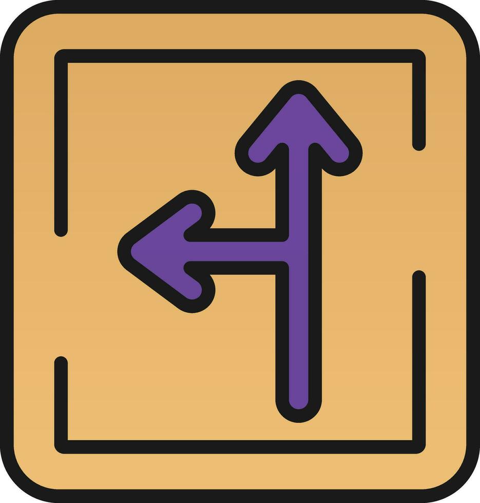 Junction Vector Icon Design