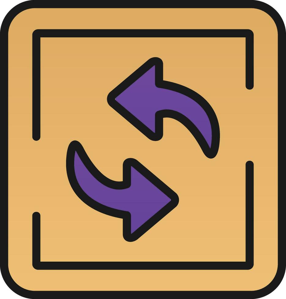 Rotate Arrow Vector Icon Design