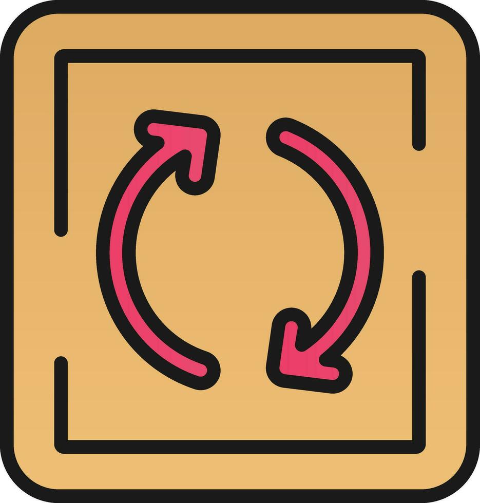 Roundabout Vector Icon Design