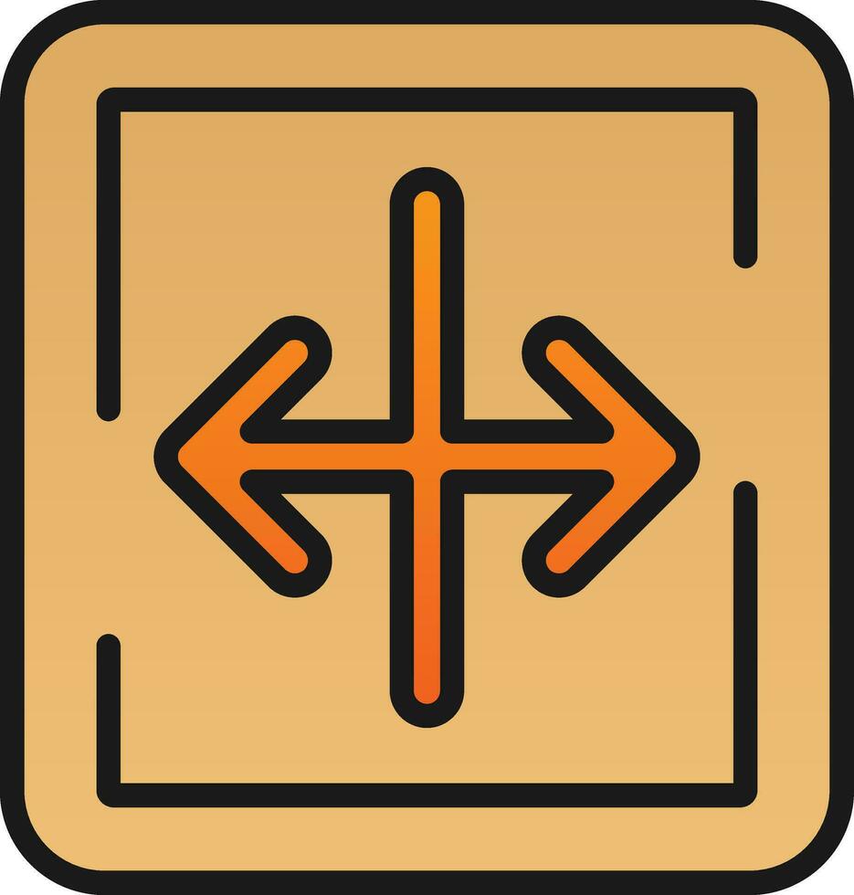 Resize Vector Icon Design