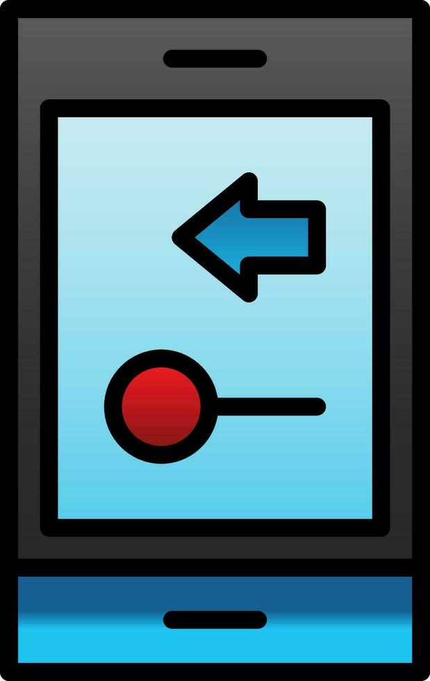 Swipe Vector Icon Design