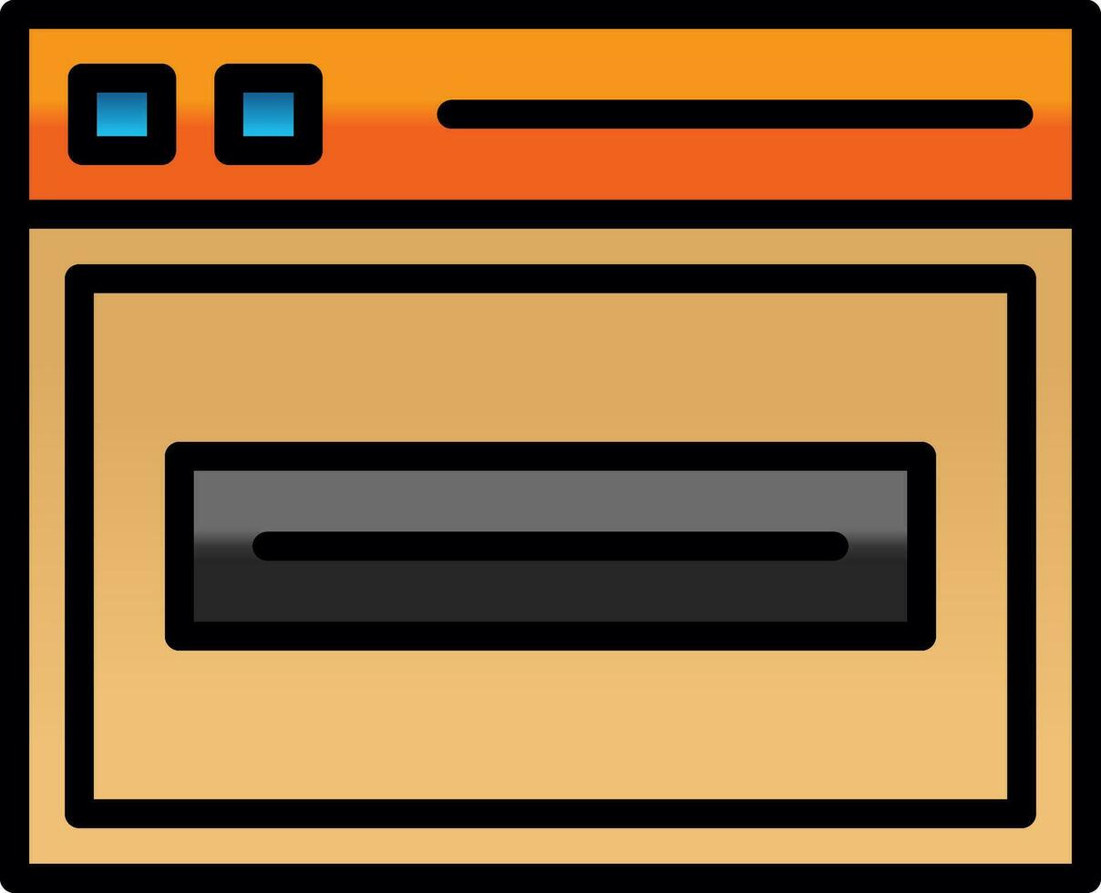 Website Vector Icon Design