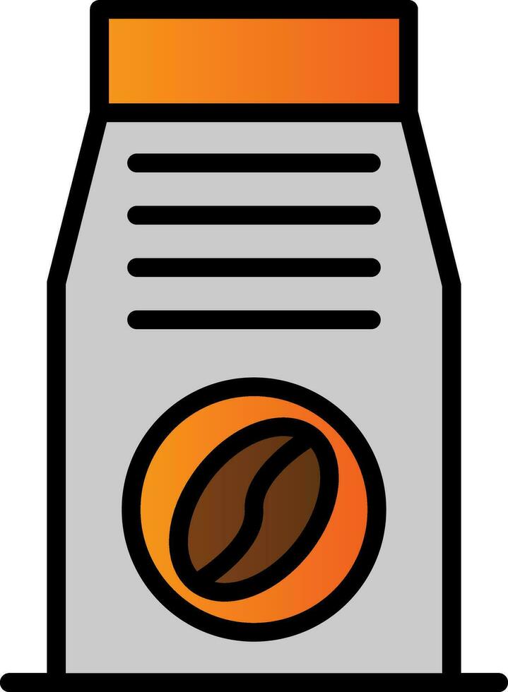Instant Coffee Vector Icon Design
