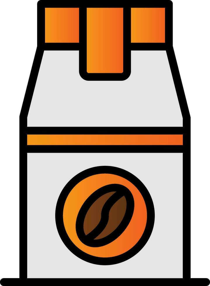 Coffee Pack Vector Icon Design