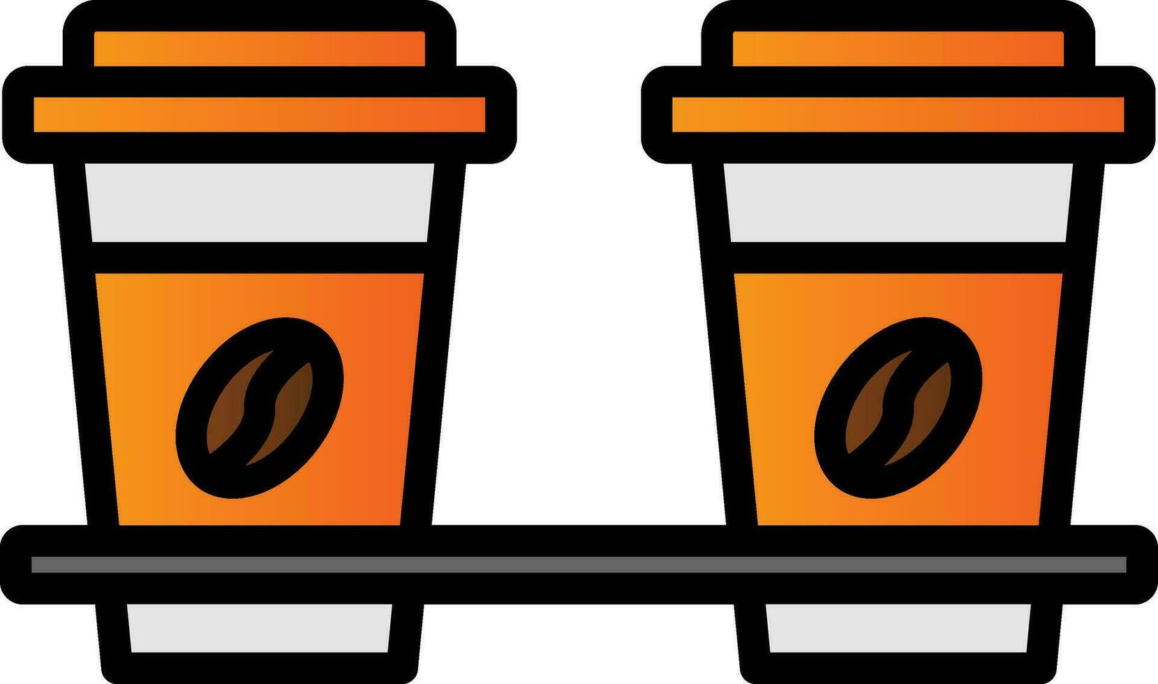 diseño de icono de vector de café