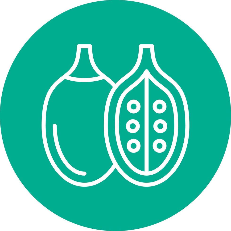 Tamarillo Vector Icon Design