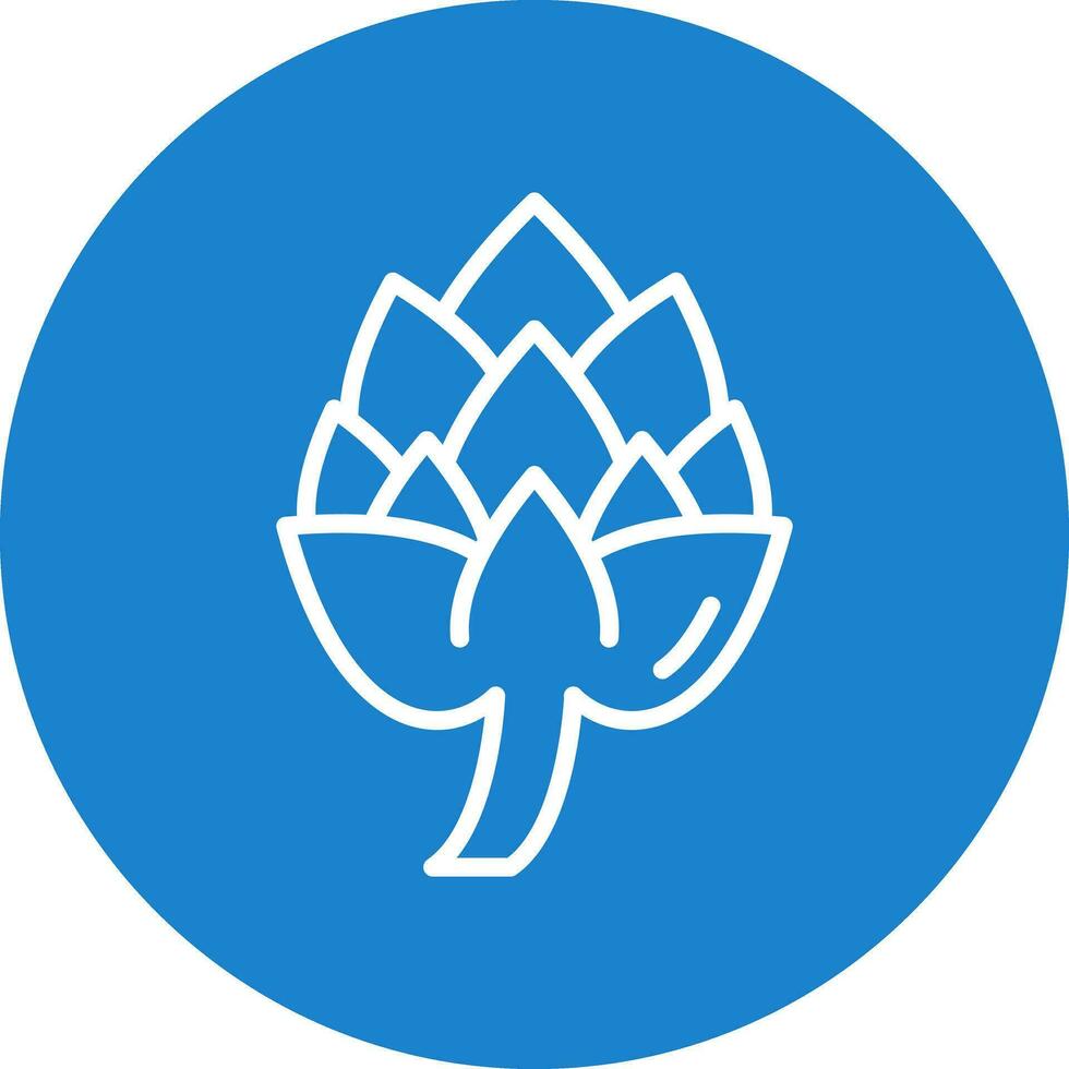 Artichoke Vector Icon Design