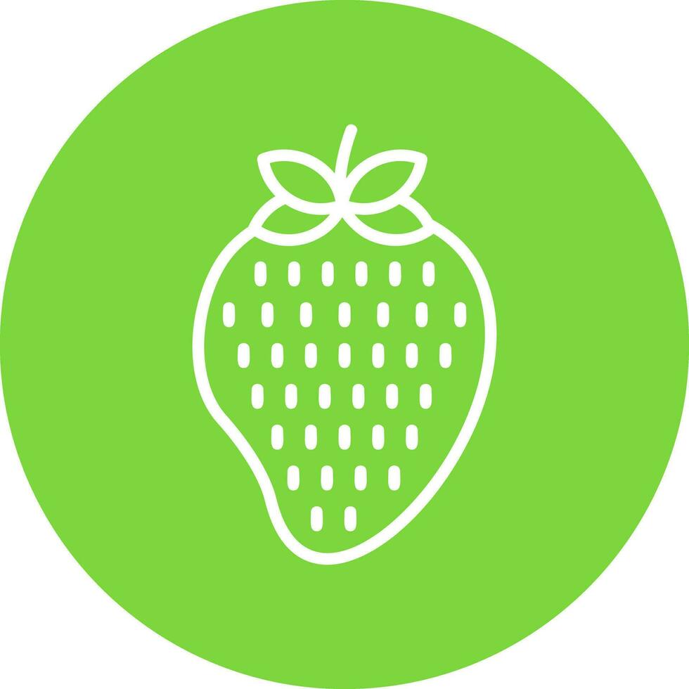 Strawberry Vector Icon Design