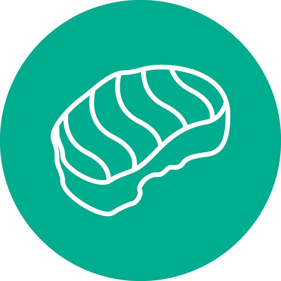 Steak Vector Icon Design