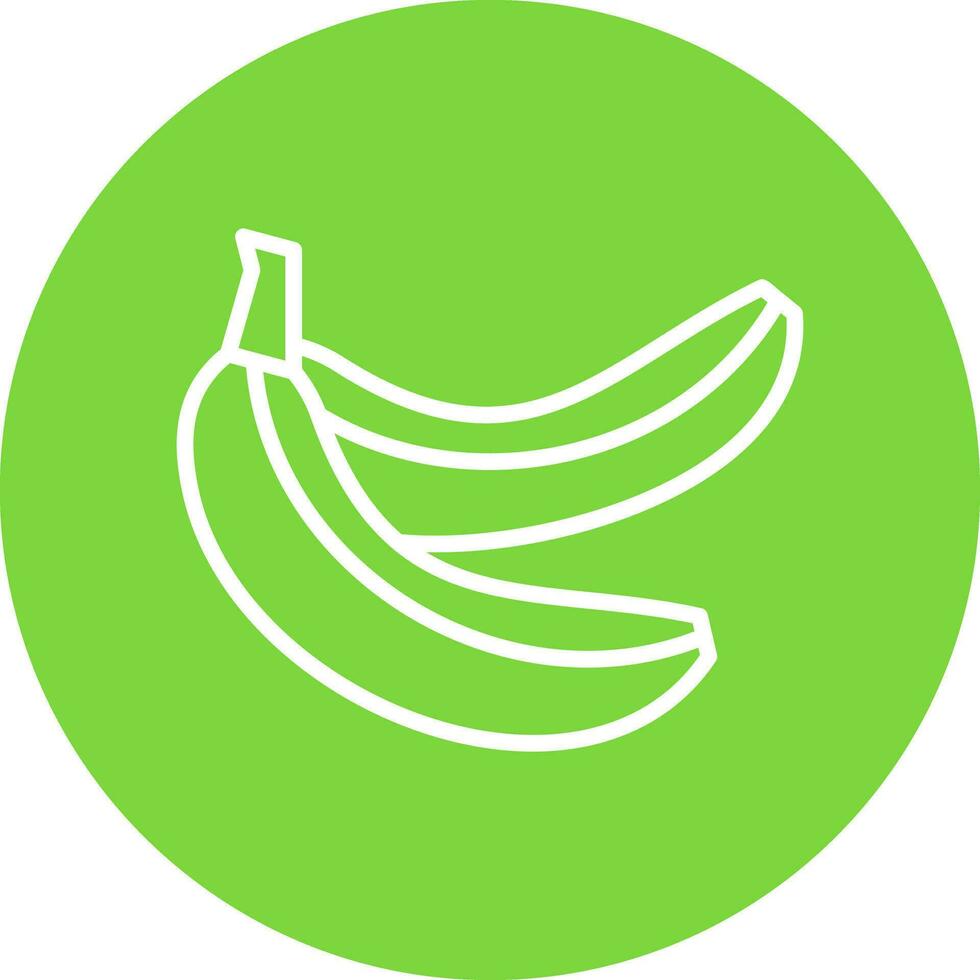 diseño de icono de vector de plátano